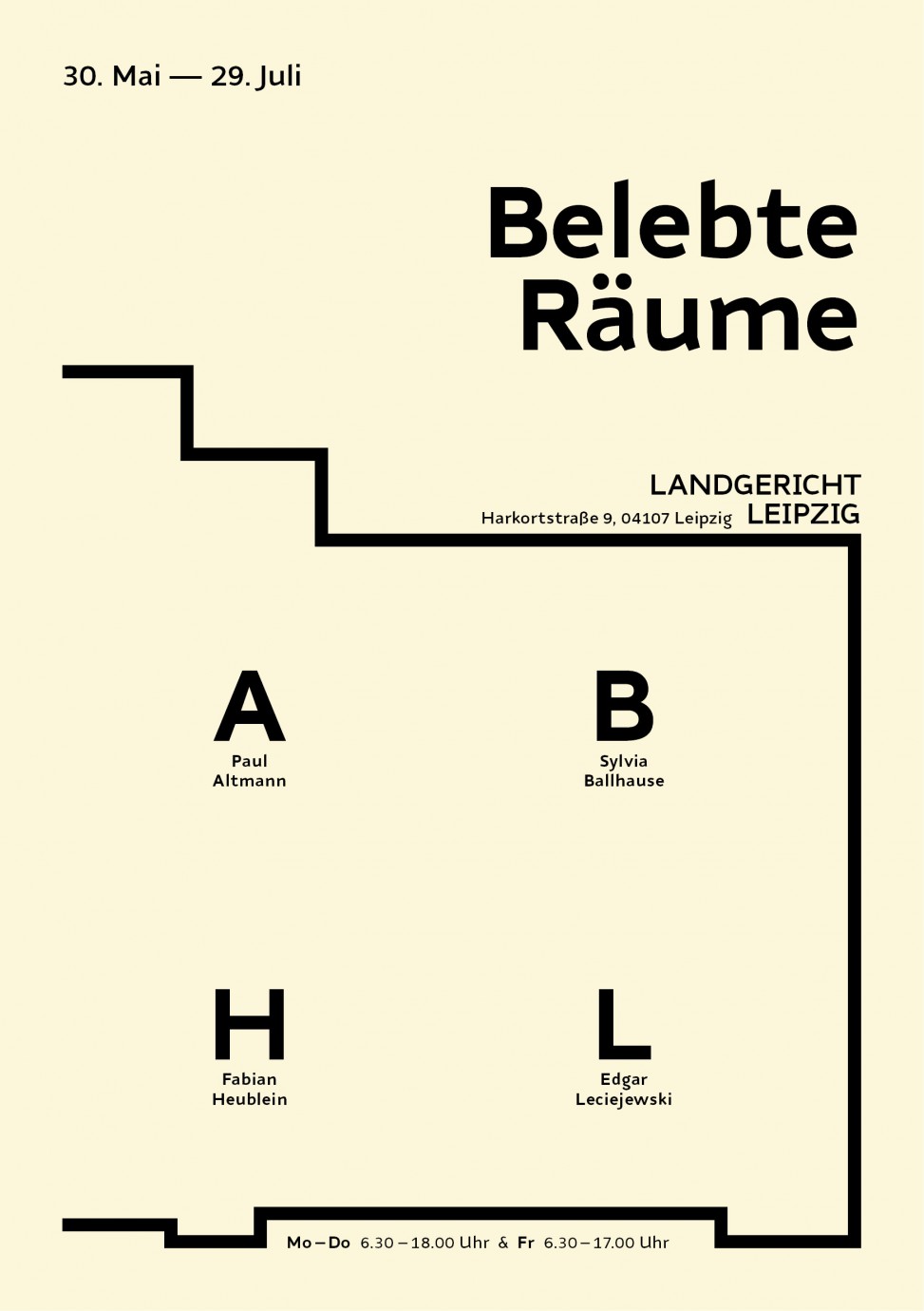 Belebte Räume - Ausstelllung